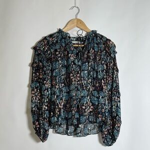 Ulla Johnson Roma Blouse Size 0 Silk